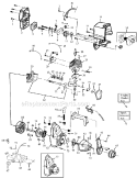 Page D Diagram and Parts List for HP30SBP  Weed Eater Trimmer